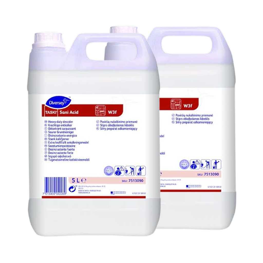 TASKI Sani Acid W3f 2x5 L - Afkalkningsmiddel